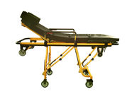 Automatic Loading Wheeled Ambulance Stretcher Trolley For Incubator 150mm Castors