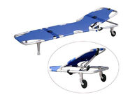 Aluminum Alloy Folding Stretcher Medical Emergency Stretcher With Wheels ALS-SA102
